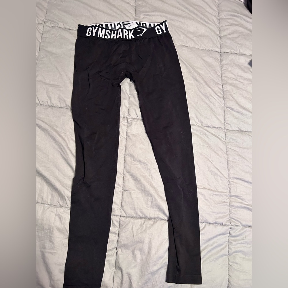 Gymshark black leggings in size small